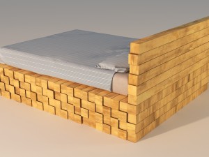 loft bed 3D Model