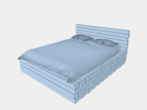 loft bed 3D Model