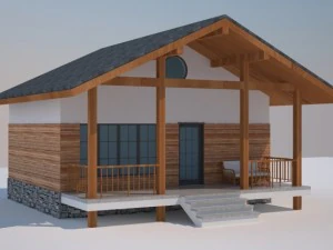 kleines Haus 3D Modell