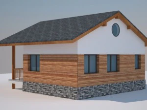 small house 3D Model