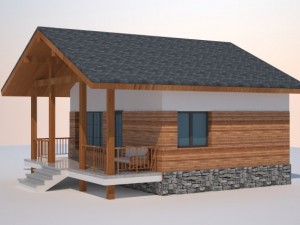 small house 3Dモデル