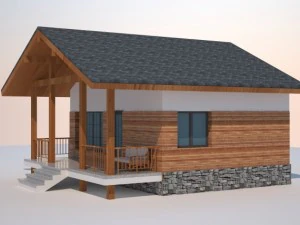 small house 3D Model