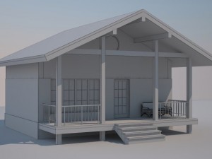 small house 3Dモデル