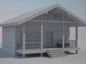 small house 3D Model