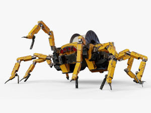 mechanical spider 3D Model