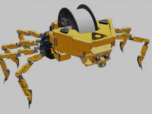 mechanical spider 3D Model