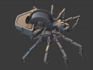 mechanical spider 3D Model