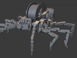 mechanical spider 3D Model
