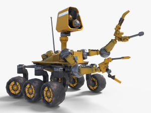planetary rover Model 3D