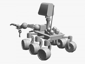 planetary rover Modèle 3D