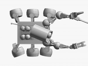 planetary rover Modèle 3D