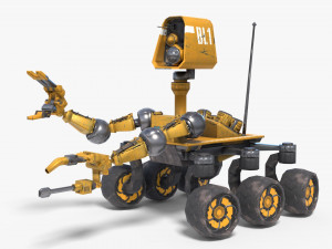 planetary rover Modèle 3D
