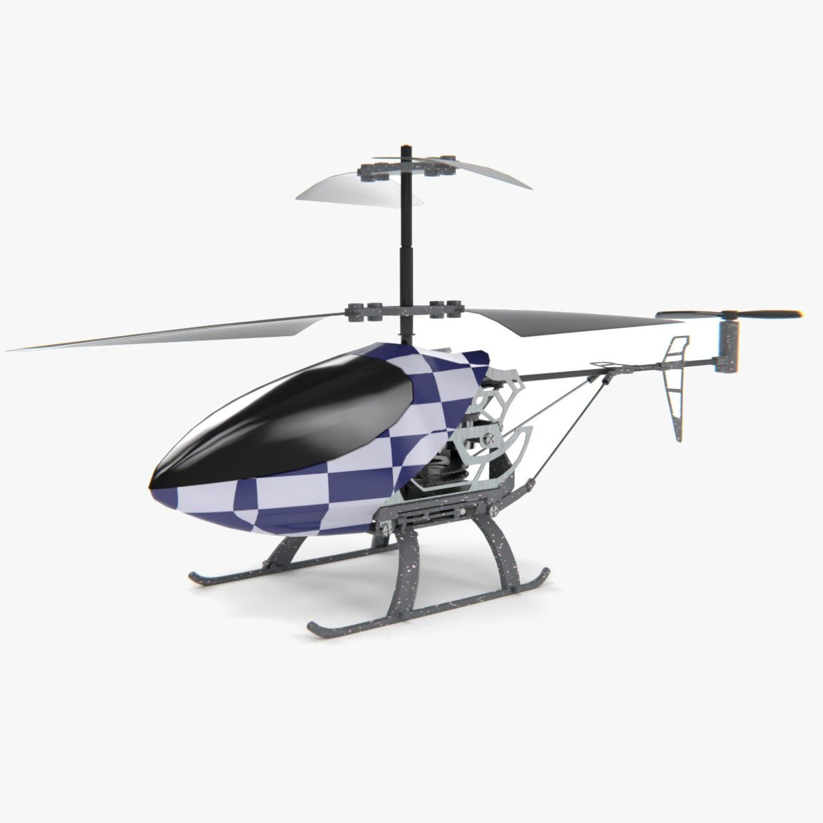 remote controlled helicopter 3D Model .c4d .max .obj .3ds .fbx .stl .blend 