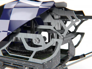 remote controlled helicopter 3D Model