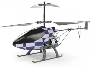 remote controlled helicopter 3D Model