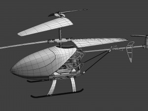 remote controlled helicopter 3Dモデル