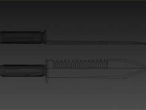 knife scoop 3D Model