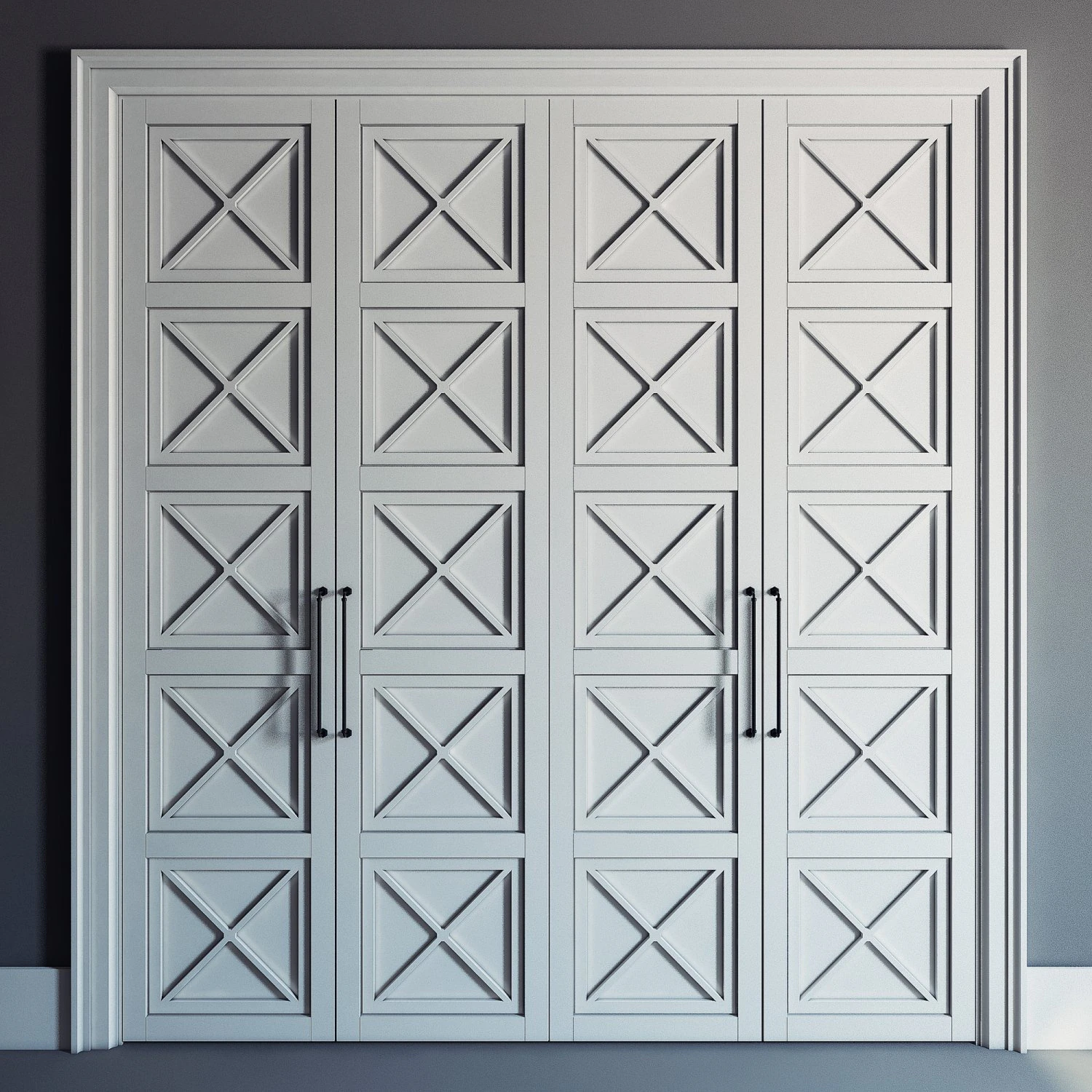 wardrobe 2 3D Model .c4d .max .obj .3ds .fbx .stl .blend 
