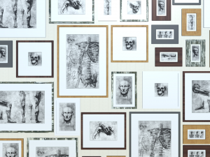 paintings collection 3D 모델
