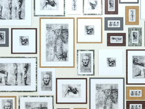 그림 컬렉션 3D 모델