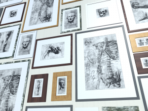 paintings collection 3D 모델