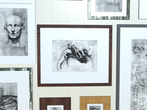 paintings collection 3D 모델