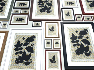 collection de peintures 2 Modèle 3D