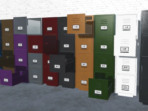 filing cabinet 3D Model