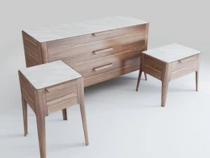 지기 밤 3D 모델