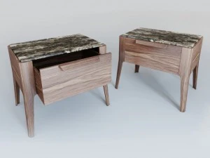 지기 밤 3D 모델