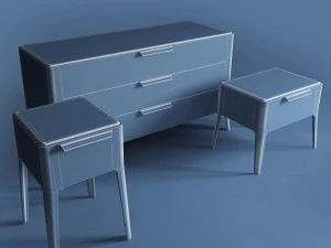 지기 밤 3D 모델