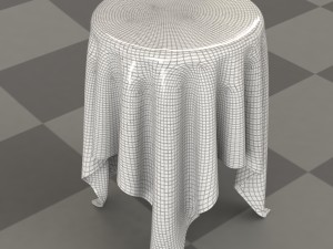 plastic table 3D मॉडल