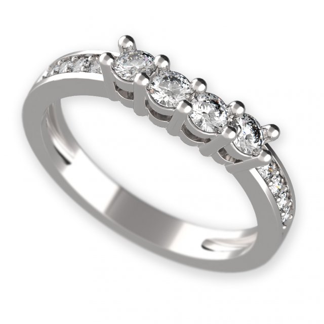 stl 3dm jewelry ring 001 3D Print Model .c4d .max .obj .3ds .fbx .lwo .lw .lws