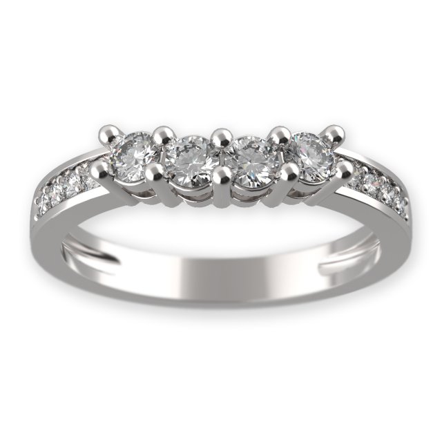 Download stl 3dm jewelry ring 001 3D Model