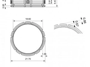 stl 3dm jewelry ring 002 3D Print Model