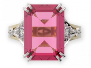 stl 3dm jewelry ring 003 3D 打印模型