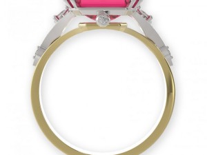 stl 3dm jewelry ring 003 3D 打印模型