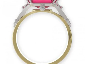 stl 3dm jewelry ring 003 3D Print Model