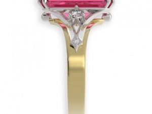 stl 3dm jewelry ring 003 3D 打印模型