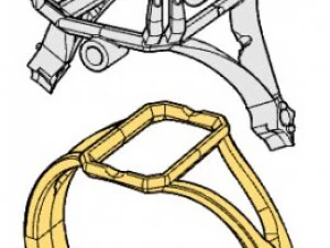 stl 3dm jewelry ring 003 3D Print Model