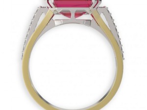 stl 3dm jewelry ring 004 Model Cetak 3D