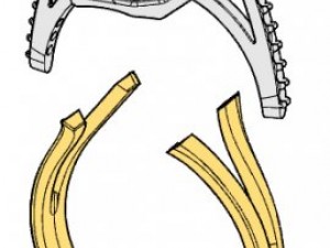 stl 3dm jewelry ring 004 Model Cetak 3D