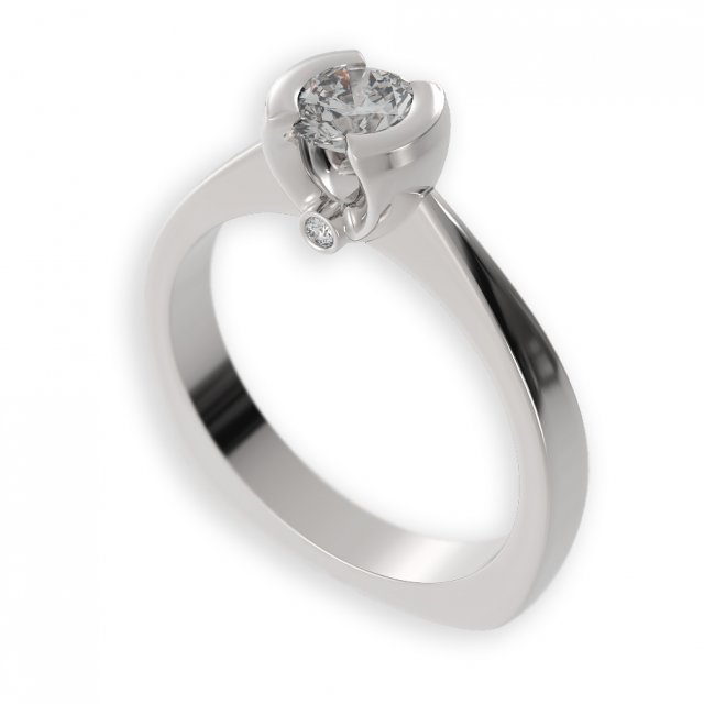 stl 3dm jewelry ring 005 3D 打印模型 .c4d .max .obj .3ds .fbx .stl .blend 