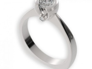stl 3dm jewelry ring 005 3D Print Model