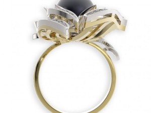 stl 3dm jewelry ring 006 3D-Druckmodell