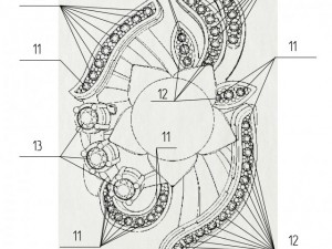 stl 3dm jewelry ring 006 3D-Druckmodell