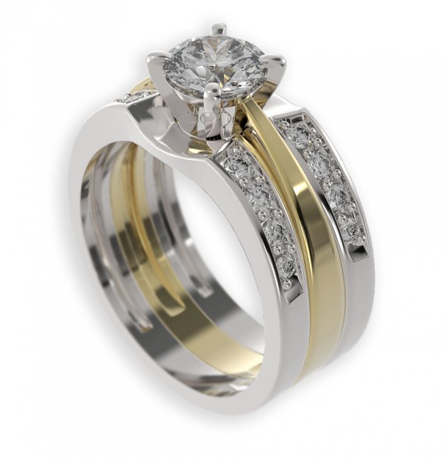 stl 3dm jewelry ring 007 3D Print Model .c4d .max .obj .3ds .fbx .lwo .lw .lws