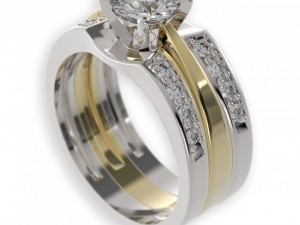 stl 3dm jewelry ring 007 3D Print Model