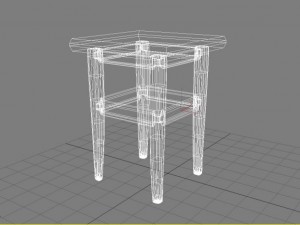 stool Model 3D