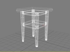 stool 3D Model